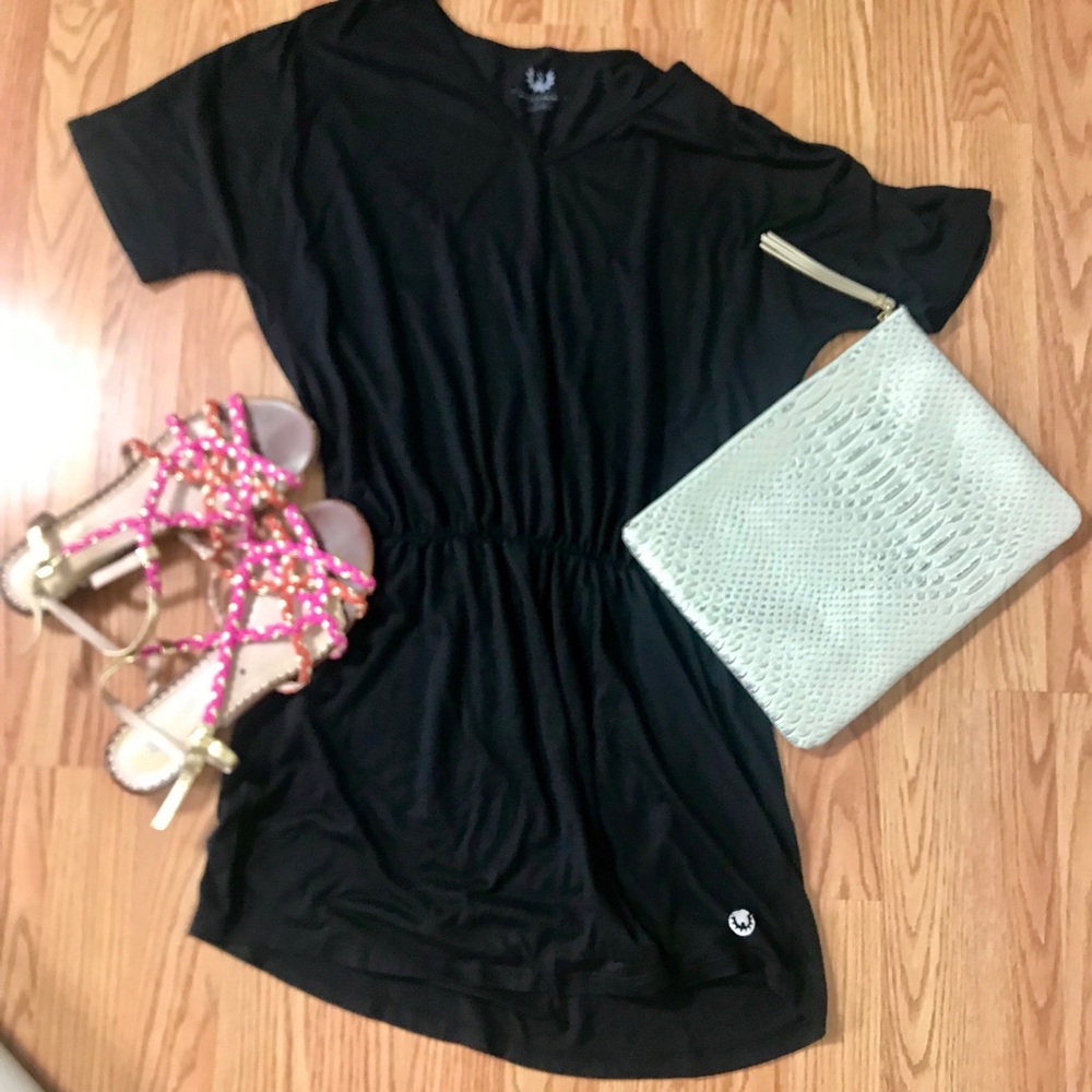 💜5/$25 💜 Wod Gear Black T-shirt dress - sz S